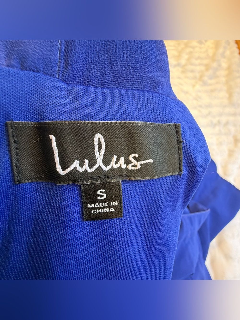 LULUS Women’s Call to Charms Royal Blue Sleeveless Skater Dress Size Small - Picture 5 of 12